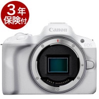 [3ǯ�ݸ���]����Υ� EOS R50�ܥǥ��� �ۥ磻�� APS-C���������󥵡��ߥ顼�쥹��㥫���ܥǥ������å�