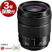 [��ǯ�ݸ���]�ѥʥ��˥å� LUMIX S 28-200mm F4-7.1 MACRO O.I.S. S-R28200 �أ�-���Ķ������ȯ���١�Panasonic �ե륵�������S���꡼���ѹ���Ψɸ�ॺ������ �饤��/�ѥʥ��˥å� L�ޥ����