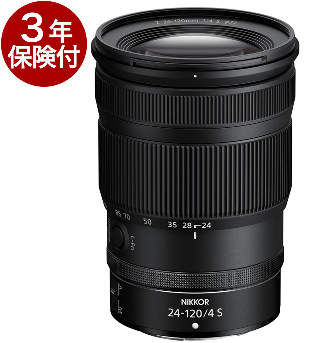 [ǯݸ]˥ NIKKOR Z 24-120mm f/4 S ɸॺ󥺡Ǽ-١