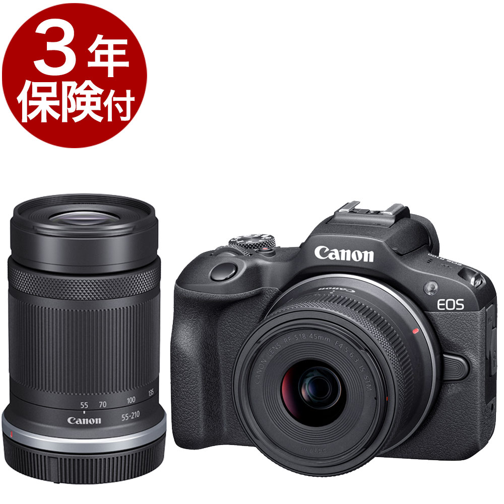 [3ǯ�ݸ���]����Υ� EOS R100�����֥륺���७�å� APS-C���������󥵡��ߥ顼�쥹��㥫���+ɸ�ॺ������+˾�󥺡����󥺥��å�