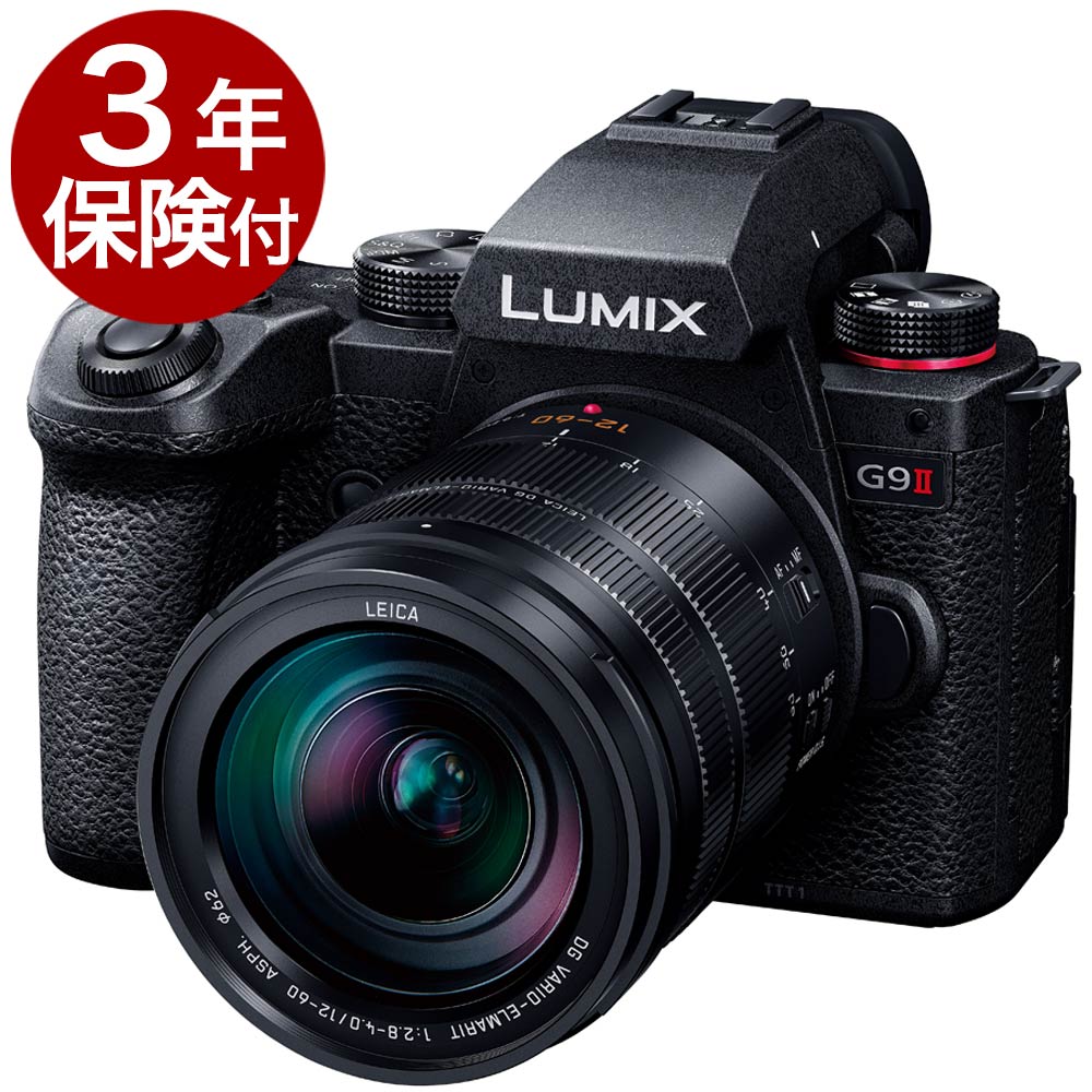 [3ǯ�ݸ���] Panasonic LUMIX G9 PROII ��󥺥��å� G9PRO2 Body + �饤��DG VARIO-ELMARIT 12-60mmɸ�ॺ�����󥺥��å�[����å���Хå��о�]��2023ǯ10��27��ȯ���