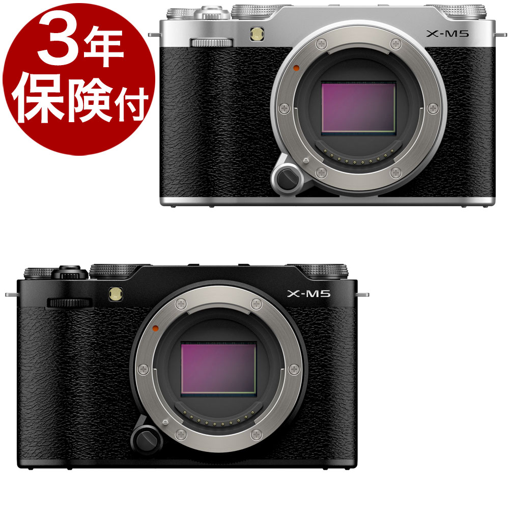 [3ǯ�ݸ���] FUJIFILM X-M5 Body �֥�å�������С���Ǽ�����������١�XM5 �ߥ顼�쥹���X-M5-B/S �ܥǥ������å�