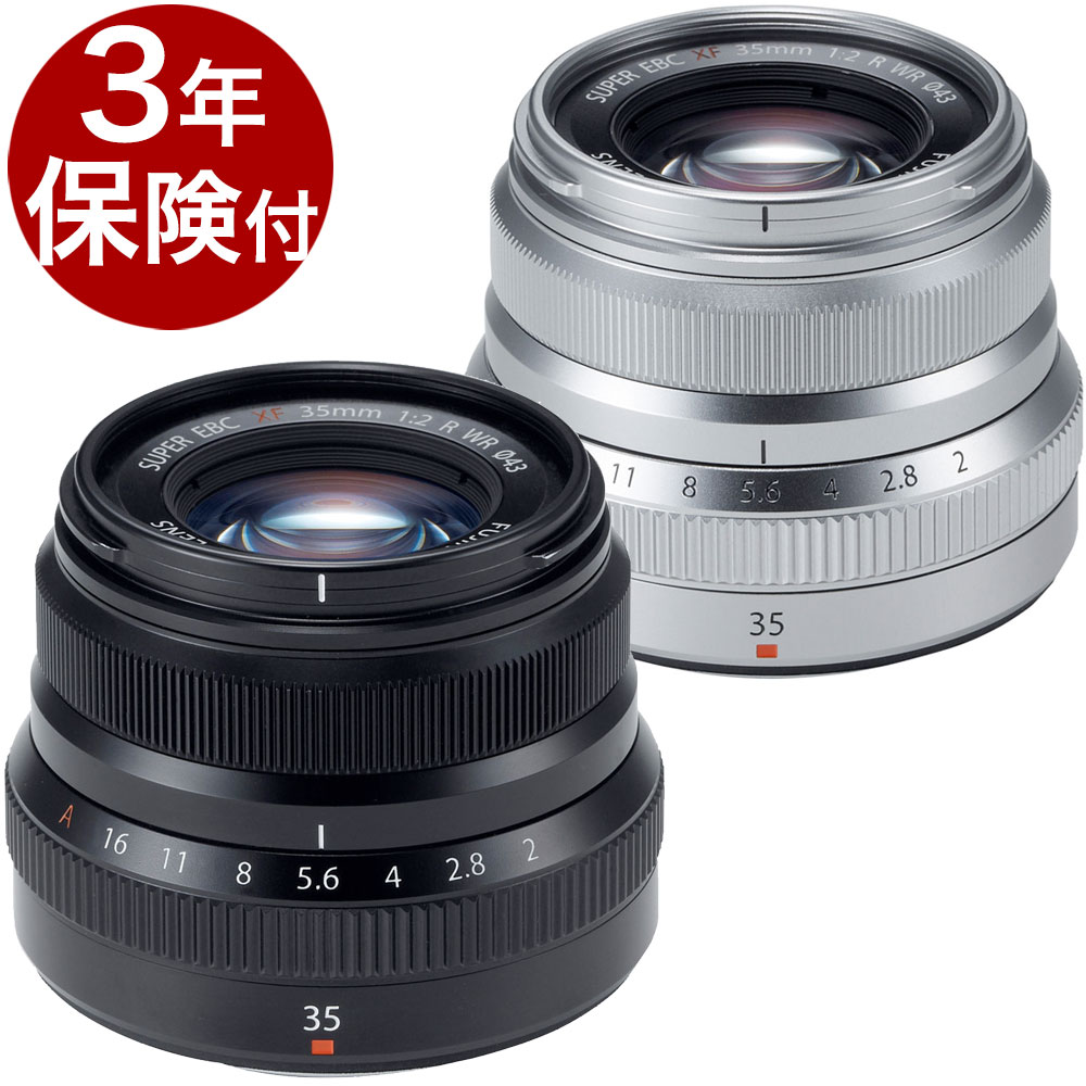 【保証R8年6月9日まで】FUJINON XF35mmF2 R WR Fujifilm XF 35mm F/2 R WR Lens (Black & Silver)