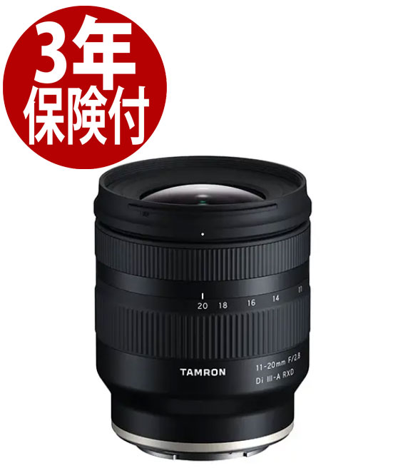 [3ǯ�ݸ���] ������� 11-20mm F/2.8 Di III-A RXD [Model B060] ���ˡ�E���ե�X������Υ�RF TAMRON APS-C�������ߥ顼�쥹��Ķ���ѥ�������