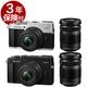 [3ǯ�ݸ���]OM�����ƥ� PEN ���֥륺���७�å� ����С����֥�å���OM Digital PEN + M.ZUIKO DIGITAL ED 14-42mm F3.5-5.6III ɸ�ॺ����+M.ZUIKO DIGITAL ED 40-150mm F4.0-5.6R˾�󥺡����󥺥��åȡ�ȯ���������ȯ����