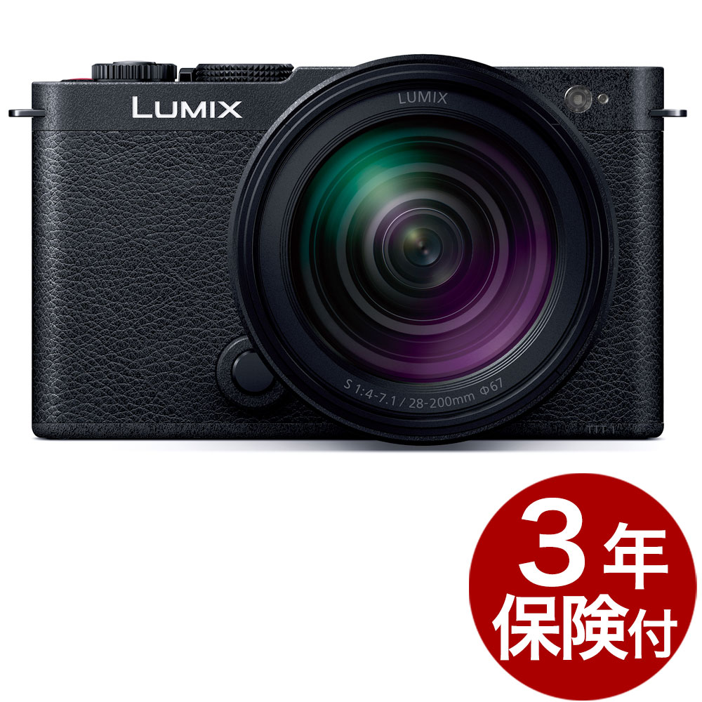 [3ǯ�ݸ���] Panasonic LUMIX S9 �ߥ顼�쥹������Ψɸ�ॺ�����󥺥��å� ��ߥå��� S9 Body +  28-200mmɸ�ॺ�����󥺥��å�