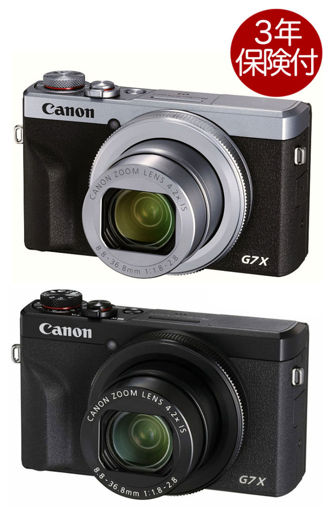 [3ǯ�ݸ���] Canon PowerShot G7X MarkIII [�֥�å�������С�] ��������ǽ�ץ�ߥ����ǥ륳��ѥ��ȥǥ����륫���