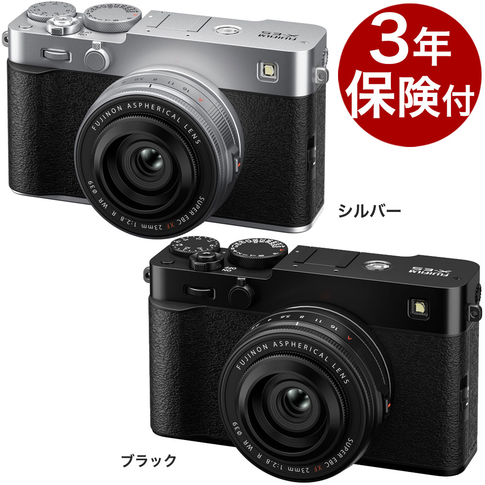 [3ǯ�ݸ���] FUJIFILM X-E5 XF23mmF2.8R WR��󥺥��å� �֥�å�F X-E5LK-23-B JP������С�F X-E5LK-23-S JP XE5 Lens Kit �ߥ顼�쥹��� ɸ���󥺥��åȡ�1-3�Ķ������ȯ����