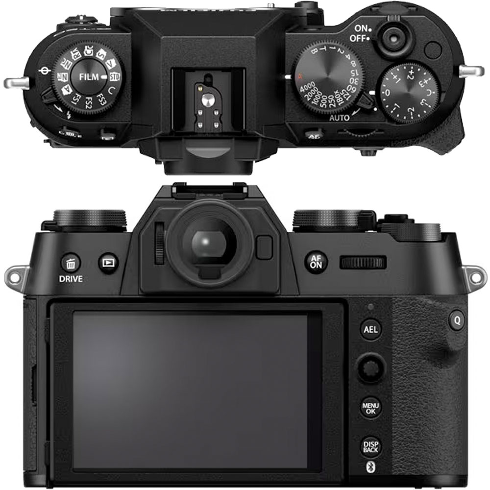 [3ǯ�ݸ���] FUJIFILM X-T50 XC15-45mm��󥺥��å� �֥�å� 2�����(���ܸ졦�Ѹ�)�б���ǥ��Ǽ�����������١�XT50 �ߥ顼�쥹���X-T50LK-1545-B Lens Kit ɸ�ॺ�����󥺥��å�