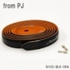 【韓国製おしゃれカメラストラップ】from PJ ネックストラップ N102-BLK-ORA