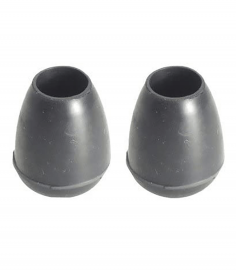 パイプ用黒キャップ 2点セット|キャリーカート|キャンプ設営用具