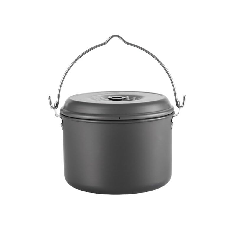 アルミ吊り鍋 小 アルミ鍋 アルミポット 2.6L MC220 | クッキング