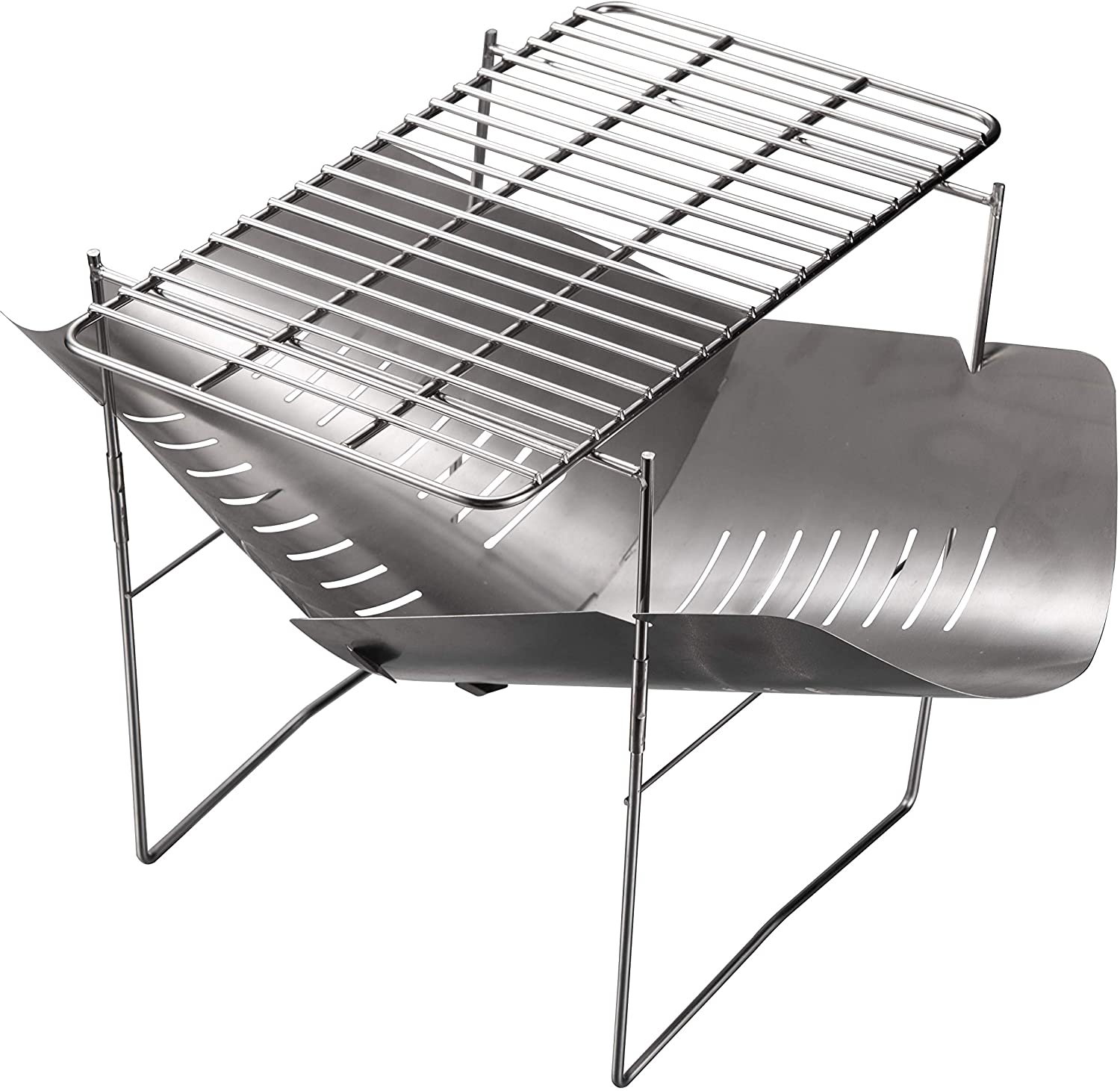 ピラミッド型グリル 17x31cm ステンレス製 ロストル ゴトク T-173