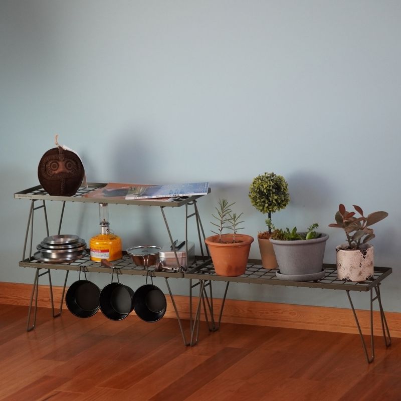 �����ȥɥ���å����å� �ե������ �ߥ˥ޥ� ��å� ������ 2�����å� MINIMAL RACK T-227-2T