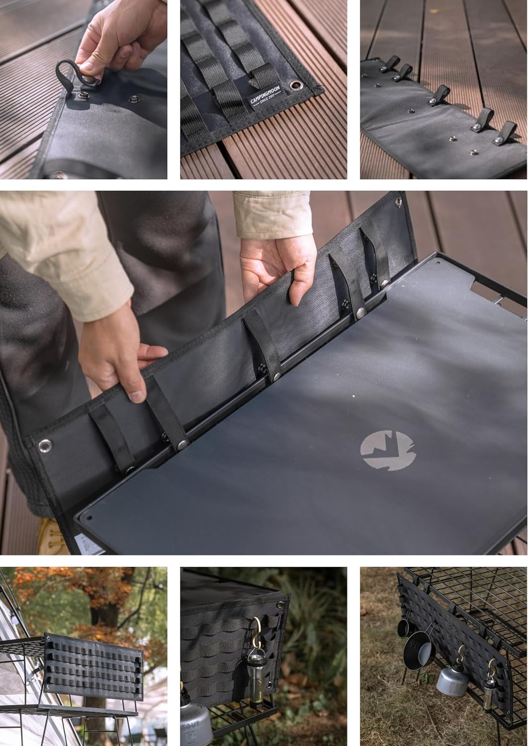  ơ֥ եɥå  롼 ƥ륷 MOLLEѥͥ ֥å BK-589