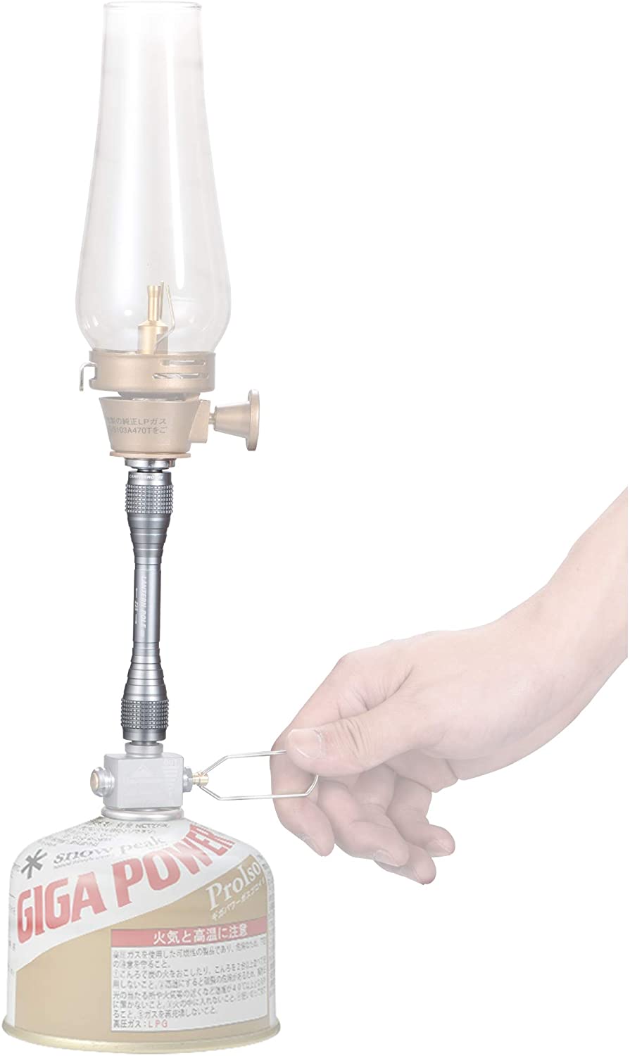 キャンプオンパレード　ポール延長パーツ　モンブラン　30cm チュロス CAMPINGMOON OD缶 延長ポール 延長ホース ホルダー ポール