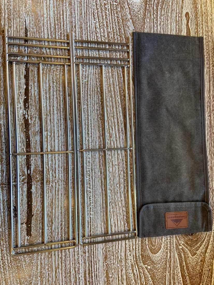 焚き火グリル ステンレス F6丸棒 クッカースタンド Mtg Tla 焚火台 ストープ 焚き火ゴトク キャンピングムーン Campingmoon