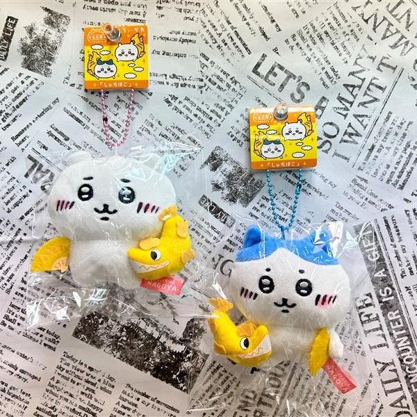 ハチワレ しゃちほこ（ぬいぐるみキーチェーン） | すべての商品