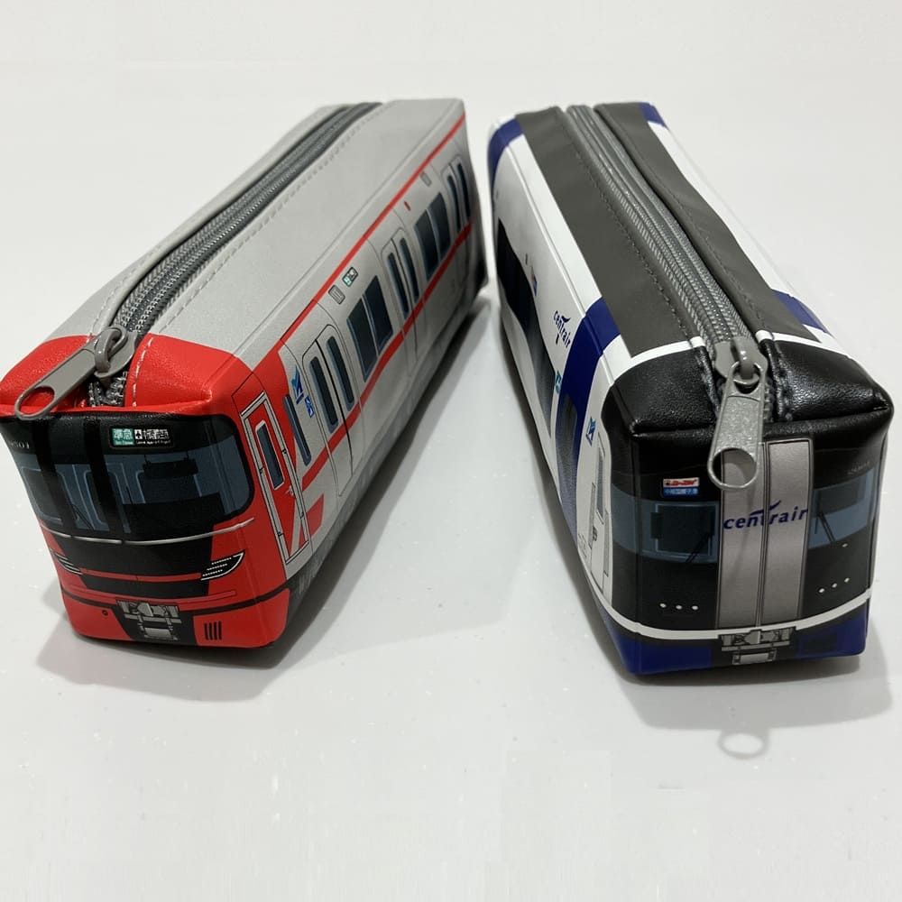 【新品未使用】三菱重工業株式会社 プラント交通システム事業センターレア鉄道グッズ 9月27日より】名古屋鉄道）◇名鉄電車型ペンケース（通常型）9500系