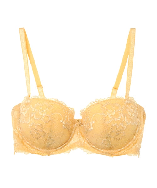 Daisies 1/2はぎカップストラップレスブラジャー
