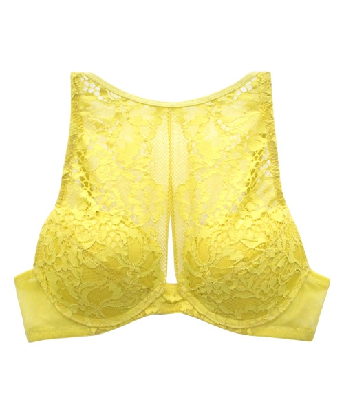 Arabe ハイネックモールドカップブラジャー / Lemon Green