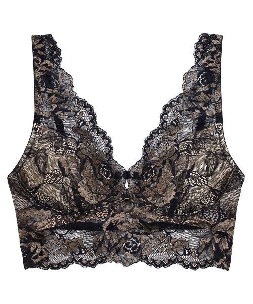 Rose3 リラックスレースブラレット / Black