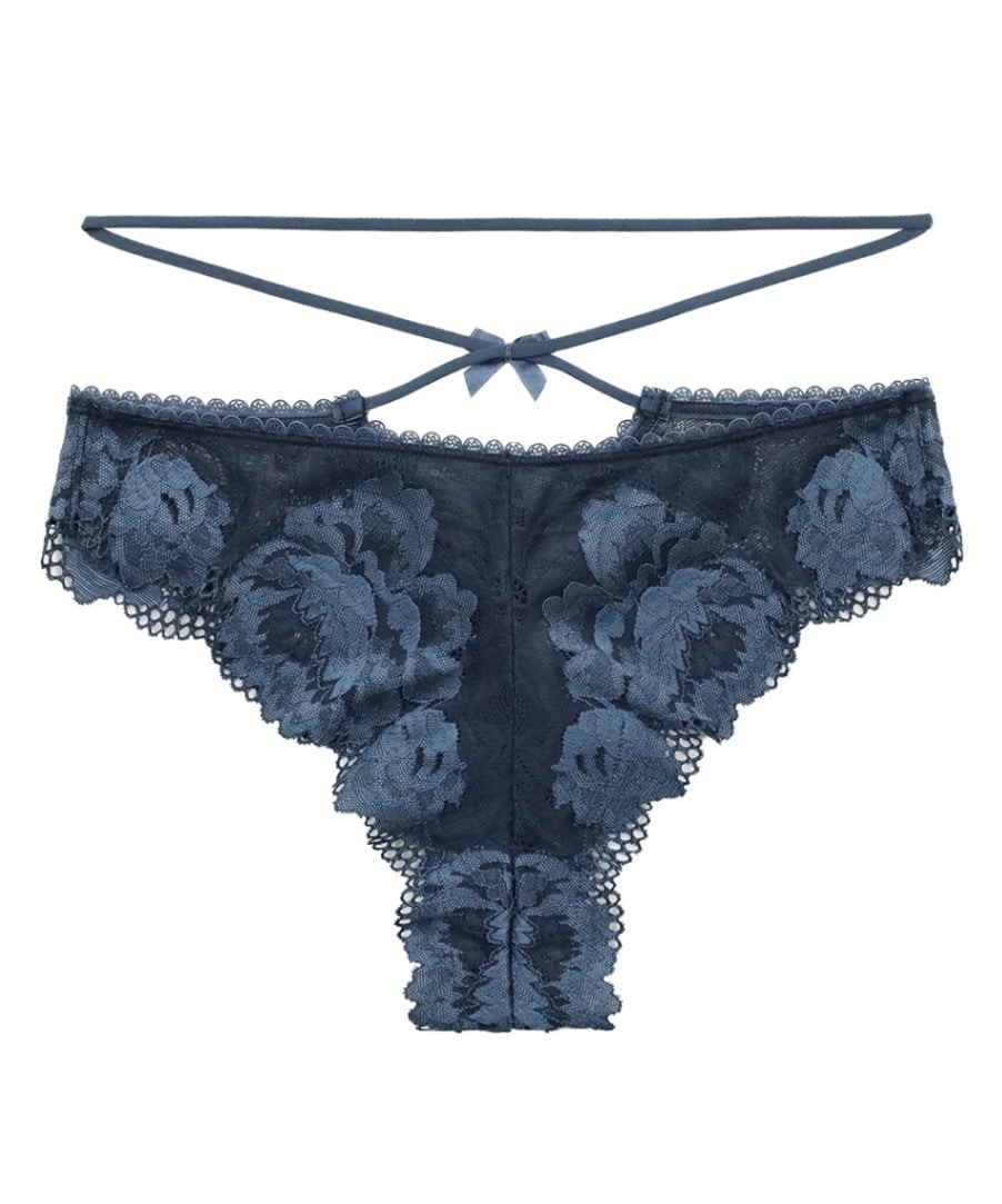 インポートランジェリー・下着 ANNEBRA-アンブラ- 公式通販｜Mixing ストリングデザインレースショーツ / Dark Greyのページ