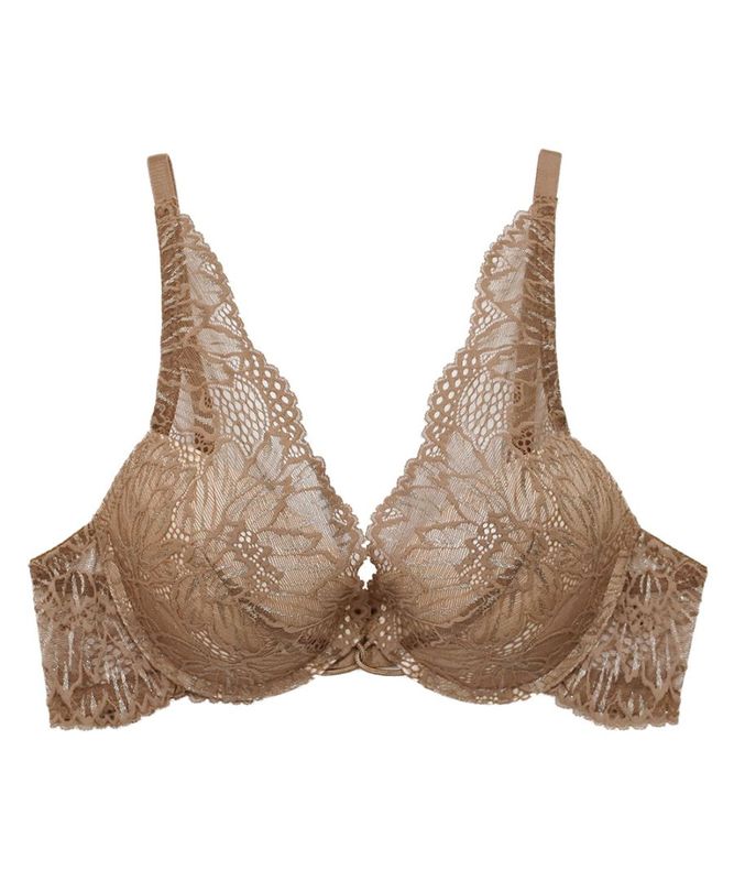 Ultra デコルテレースモールドカップブラジャー / Brown