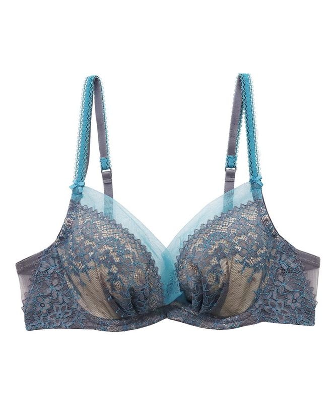 Reflex 2WAYレースライトブラジャー / Dark Grey