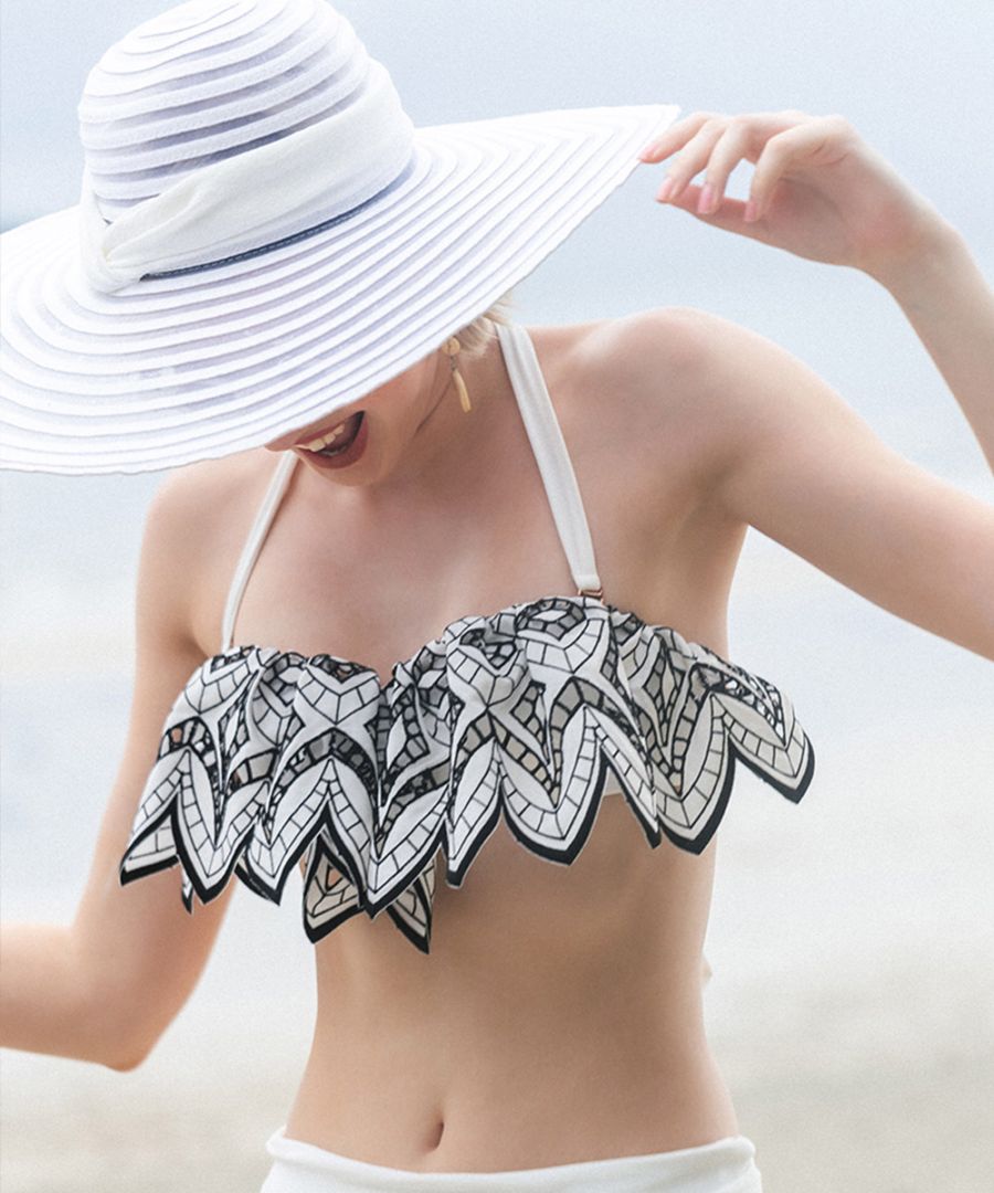 アンブラVoyage モチーフレースビキニ　ANNEBRA アンブラVoyage モチーフレースビキニ ANNEBRA - メルカリ