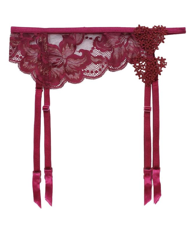 In Your Heart アシンメトリーレースガーターベルト