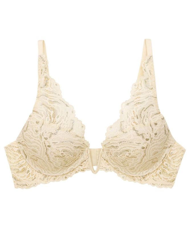 Vintage デコルテレースモールドカップブラジャー / Ivory