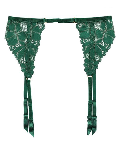 Sensual レースガーターベルト / Green