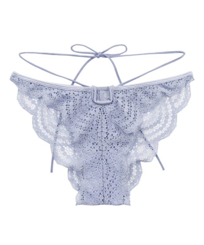 You ストリングデザインレースショーツ / Grey