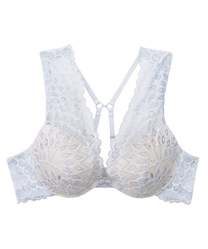 Luxurious 2WAYバッククロスモールドカップブラジャー / Blue