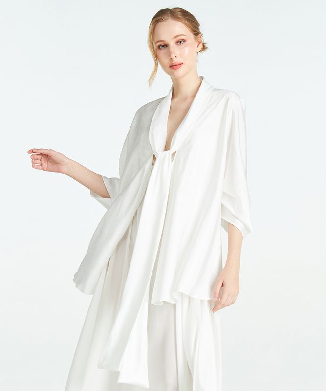 Grace ボウタイライクガウン / Off White