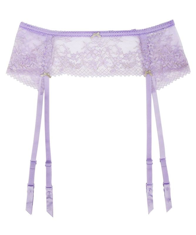 Reflex レースガーターベルト / Purple