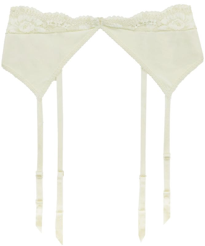 Cafe レースコンビガーターベルト / Light Yellow