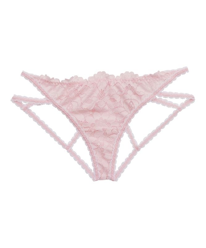 Rosy バックオープンデザインショーツ / Pink