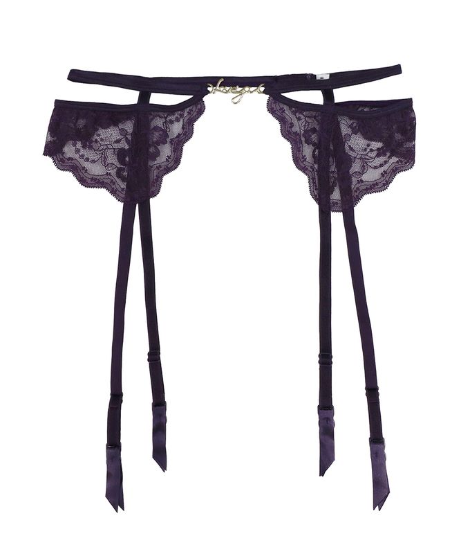 Signal レースガーターベルト / Purple