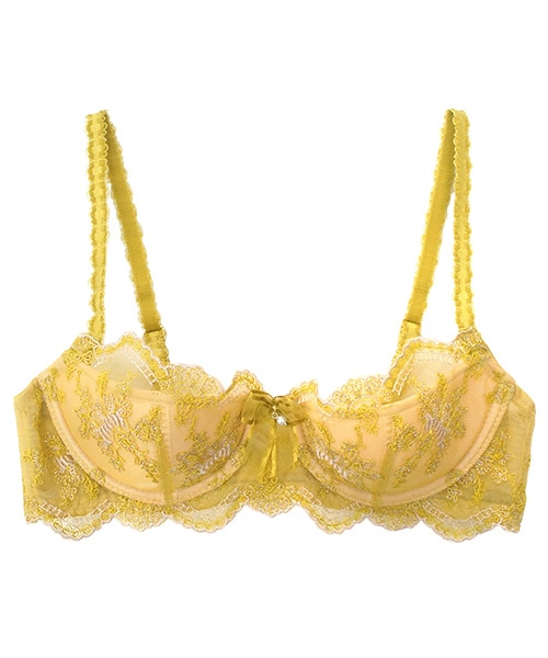 Royal2 1/2はぎカップブラジャー / Yellow