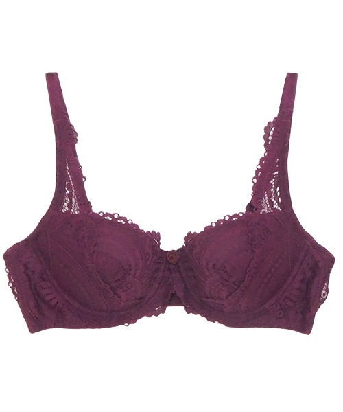 Royal3 3/4はぎカップブラジャー / Maroon