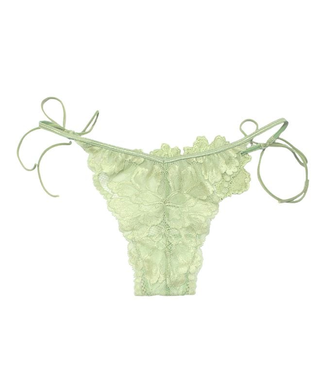 【予約】Eucalyptus モチーフレースソング / Light Green