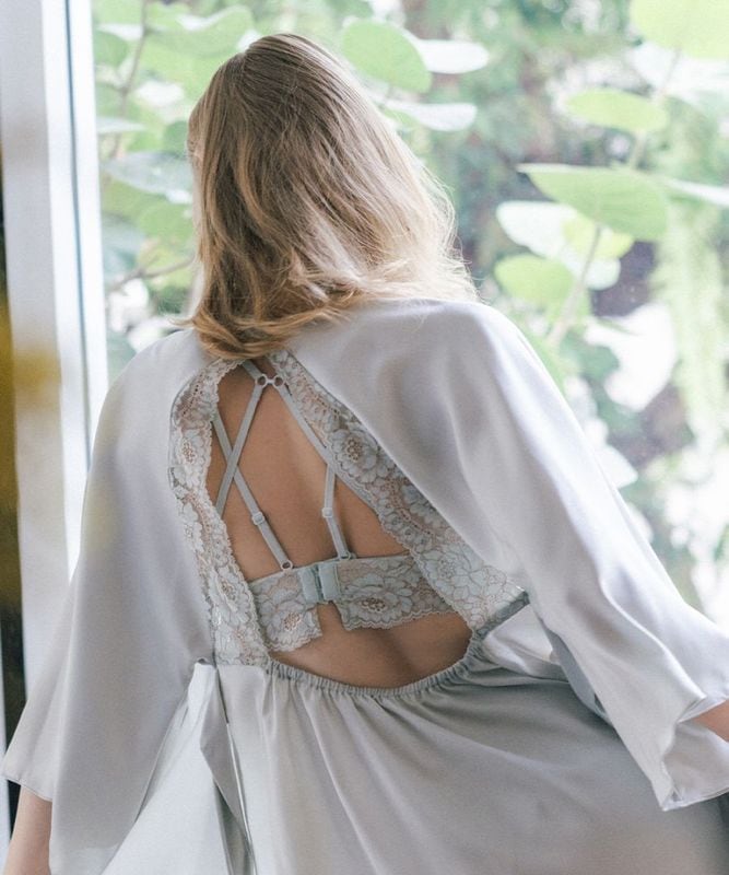 【予約】Belladonna バックオープンガウン / Light Grern