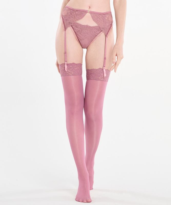 【予約】ガーターストッキング / Purple