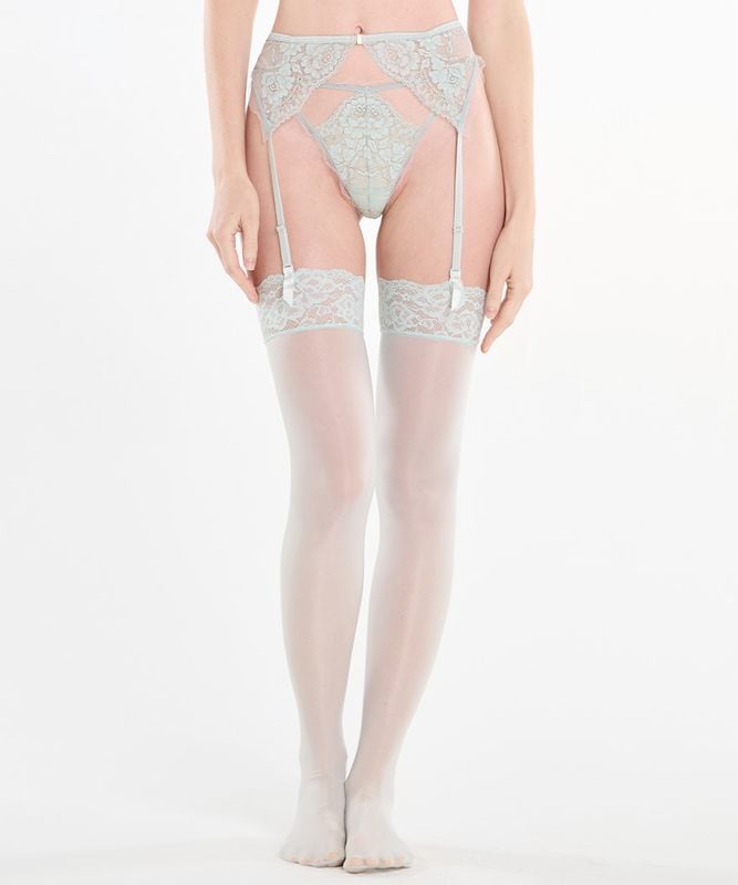 【予約】ガーターストッキング / Light Green