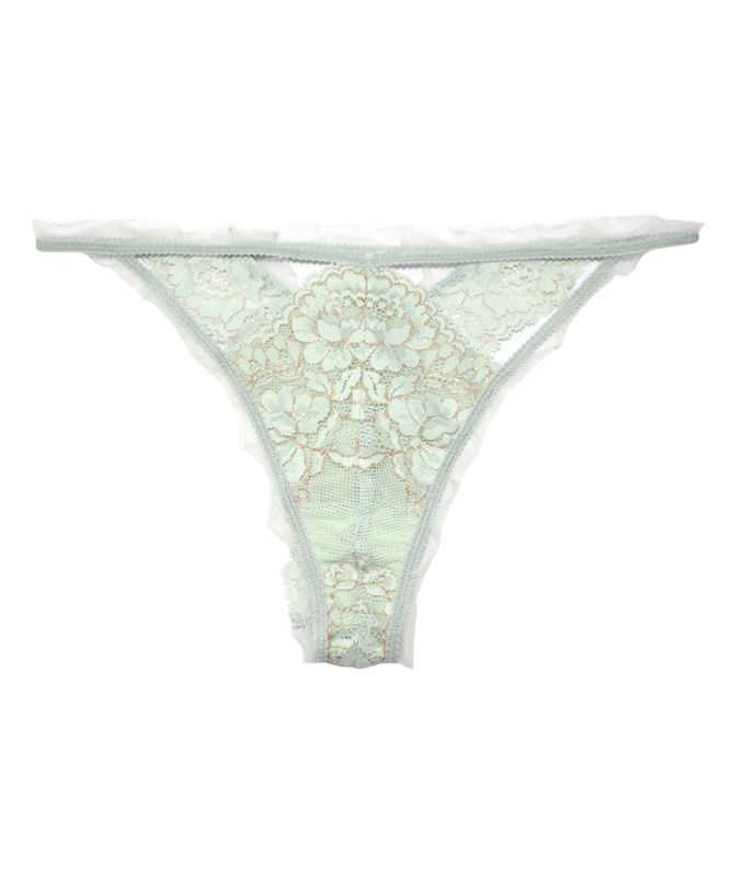 【予約】Belladonna カッティングデザインショーツ / Light Green