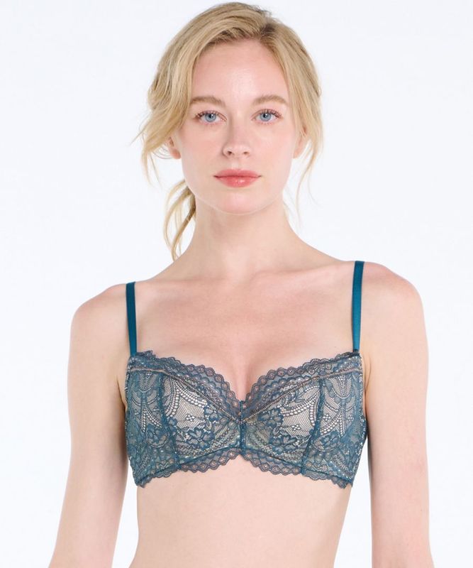 【予約】Amaryllis デコルテメイクブラジャー / Green