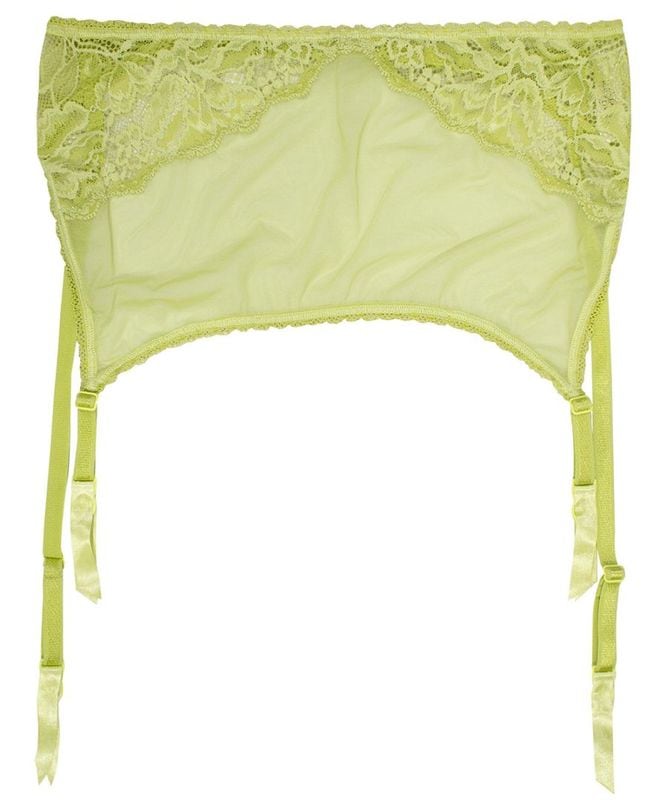 Light Petal　シアーガーターベルト / Green