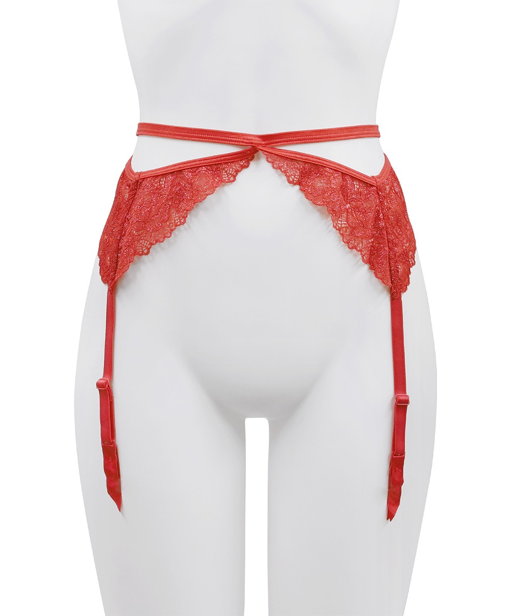 Love レースガーターベルト